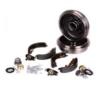 BandelOne enthält Bremstrommel+Backen+Radbremszylinder+Radlager+Zubehör passend für Corsa C