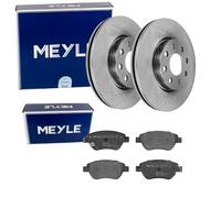 BandelOne enthält Meyle Bremsscheiben 257mm + Beläge vorne passend für Corsa D Bj. 2006-2014