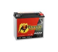 12V 18Ah 310A Banner Bike Bull AGM PRO 52001 Motorradbatterie ETX20L