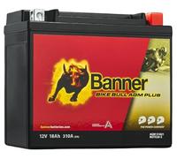 Banner Bike Bull GEL Motorradbatterie 51821 18Ah 12V BGTX20-3 YTX20L-BS wartungsfrei