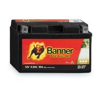 Banner Bike Bull Motorradbatterie GEL YT7B-BS BGT7B-4 12V 6,5Ah 50601