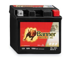 Banner Bike Bull Motorradbatterie GEL YTZ7-S GT7-3 12V 6Ah 50621