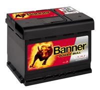 Banner POWER BULL 12V 60Ah P6009 540A/EN Autobatterie Batterie 55Ah 56Ah 62Ah
