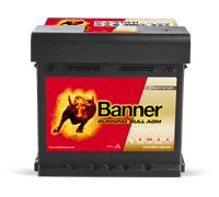 12V 50Ah 540A Banner Running Bull AGM 55001 Starterbatterie