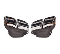 Bapmic 2* Auspuffendrohr Endrohre Auspuffblenden Blende Ersatz für MERCEDES S-class 2014 2015 2016 AMG W222