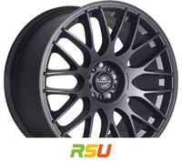 Barracuda Karizzma mattblack PureSports 8.5x19" ET38 LK5 110 ML 72.6 Alufelge...