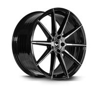 BARRACUDA PROJECT 2.0 Higloss-Black brushed Surface 9.0Jx21 5x114.3 ET40