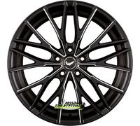 Barracuda Project 3.0 mattblack PureSports gefräst 8.5x18 ET42 - LK5/120 ML72.6