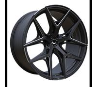 Barracuda Razzer Mattblack COPPER Puresports Gefräst Alufelge 20 Zoll ET20 5x112 ML66,5