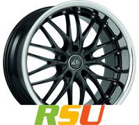 Alufelge BARRACUDA VOLTEC T6 Einteilig Highgloss Black Inox Lip 9.00 x 19 ET 38.00 5x120.00