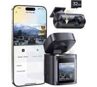 Baseus VD1 Pro Dashcam vorne hinten 4K 1080P Parkmodus GPS 5GHz WLAN 32GB Karte