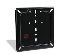 Basis Metall Schwarz Nummernschildhalter Europa Für Motorroller VESPA 185x185 MM