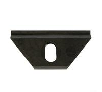 Basisklemme Batteriehalter PP- und Edelstahlkonstruktion, für Kfz-Batteriesicherung in Werkstätten und Garagen