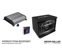 BASSPAKET Hifonics Titan 300 Watt RMS - TITAN BASS zum günstigen Preis
