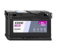 Exide EK800 Start-Stop AGM 12V 80Ah 800A