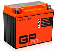 GP-PRO Gel-Batterie 12V 10Ah GTX12-BS (ähnlich YTX12-BS / 51012) (versiegelt / wartungsfrei)