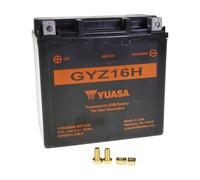 Batterie für Honda TRX 500 FE1 Foreman ES TE44A 14 YUASA GYZ16H AGM geschlossen