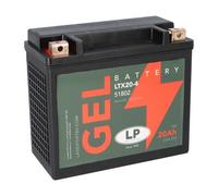Batterie 12V 20Ah für Motorrad Startbatterie MG LTX20-4