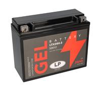 Batterie 12V 24Ah für Motorrad Startbatterie MG LTX24H-3