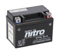Batterie 12V 4AH YTX4L-BS Gel Peugeot Speedfight 3 50 AC F1A - 4 Takt 10-14