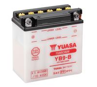YUASA YB9-B Motorradbatterie ohne Batteriesäure