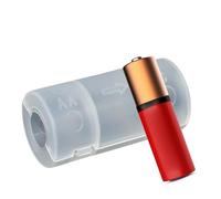 Batterie-Adapter | Batteriehalter Für Umwandler,Hocheffizienter AA-zu-C-Adapter Für Auto, Wohnwagen, Haushalt, Innen- und Außenbereich