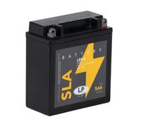 LANDPORT Batterie 12 V 5 Ah (YB5L-B (S)) [wartungsfrei & versiegelt] kompatibel für Malaguti, Simson, Yamaha