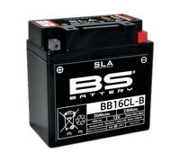 Batterie BS SLA BB16CL-B = yuasa YB16CLB für Motorrad Wasser 12V 230A 20AH