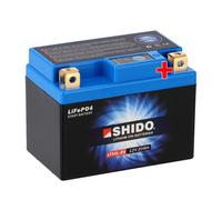 Shido Lithium Batterie LTX4L-BS, 12V, 1,6Ah (YTX4L-BS/YT4L-B