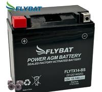 Batterie für BMW C 650 GT ABS C65/K19 2014 FlyBat YTX14-BS AGM geschlossen