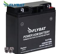 Batterie für BMW K 75 /2 ABS 75/K569 0562 1994 FlyBat YT19BL-BS AGM geschlossen