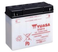 Batterie für BMW R 850 R Speichenrad 259/259R 1999 YUASA 51814 offen, trocken