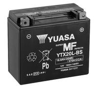 Yuasa YTX20L-BS Batterie AGM 12V 18AH CP - Einbaufertig (FTX20L-BS CTX20L-BS)...