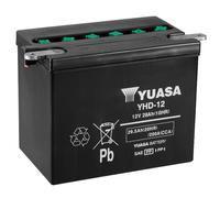 Batterie YUASA YHD-12 29Ah ohne Batteriesäure, passt für HD FLH 1200cc Motorrad