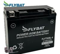 Batterie für Harley FXDF 1690 Dyna Fat Bob A 13 FlyBat YTX20L-BS AGM geschlossen