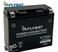 Batterie für Honda VF 1100 C Magna V65 SC12 1986 FlyBat YTX20-BS AGM geschlossen