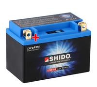 SHIDO YTX9-BS Lithium-Ionen Motorradbatterie Lithium Batterie