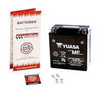 Batterie für Kawasaki VN 2000 Classic, 2008-2010 (VNW00H) YUASA, wartungsfrei, einbaufertig (inkl. 7,50€ Pfand) 14Ah|230A, Erstausrüsterqualität