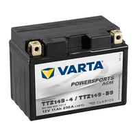 Varta Powersports Motorradbatterie AGM TTZ14S/TTZ14-BS