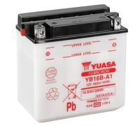 Batterie YUASA YB16B-A1 16Ah ohne Säurepack für Suzuki Intruder 700 VX800 Cagiva