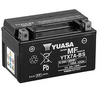 Batterie für Motorrad Yuasa YTX7A-BS - Wartungsfrei - 12 V 6 Ah - Maße: 150 x 87 x 94 mm kompatibel mit SUZUKI Epicuro 125