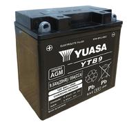 YUASA YB9-B Motorradbatterie ohne Batteriesäure