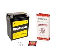 Batterie für Royal Enfield Continental GT 535, 2013-2018, wartungsfrei, einbaufertig (inkl. 7,50€ Pfand) Gel
