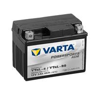 Varta - Powersports AGM - Yt4L-4 / Yt4L-Bs - 12 Volt 3000mAh Pb