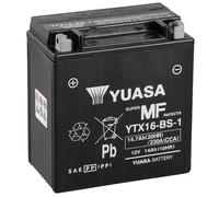 YUASA AGM YTX16-BS-1 14Ah Motorradbatterie 12V (DIN 81601)