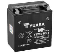 YUASA AGM YTX16-BS-1 14Ah Motorradbatterie 12V (DIN 81601)