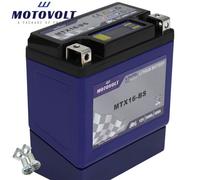 Batterie für Suzuki VS 1400 GLP Intruder Hochlenker 91 motoVolt Lithium YTX16-BS
