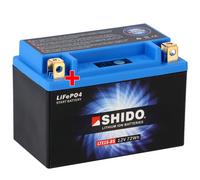 Shido Lithium Motorradbatterie LiFePO4 LTX16-BS 12V