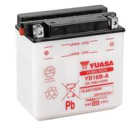 Batterie Suzuki VS 800 GL Intruder VS52B Bj. 1994 YUASA YB16B-A offen ohne Säure