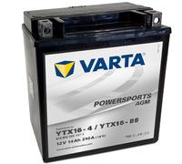 Varta AGM Batterie 12 V 14 Ah YTX16-4 / YTX16-BS